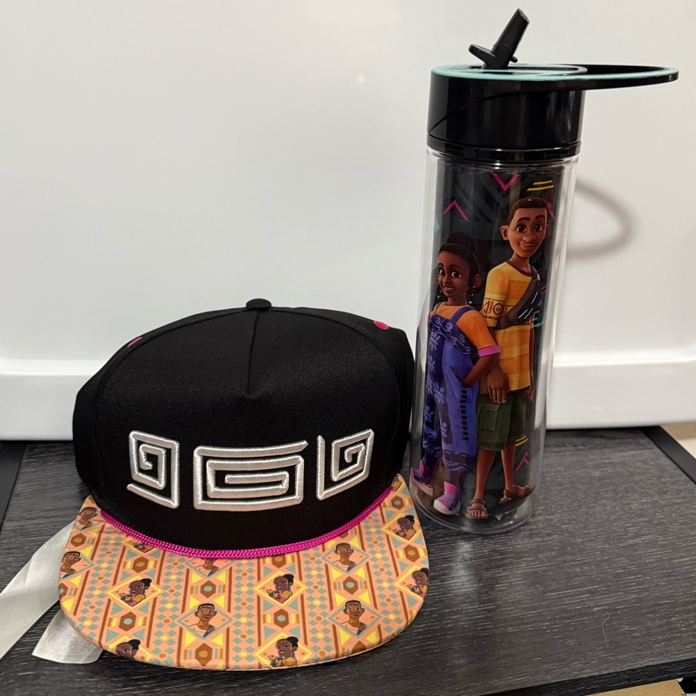 Disney Kugali Iwájú Baseball Hat and Tumbler Bundle